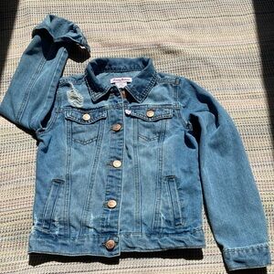 Tommy Bahama jean jacket size 8